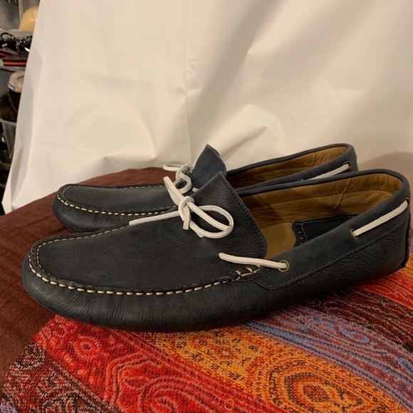 Bass Wright nubuck loafer. Made in Brazil. 12